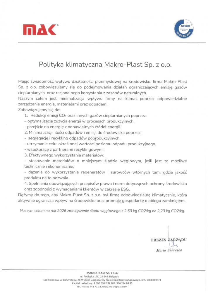 Polityka Klimatyczna